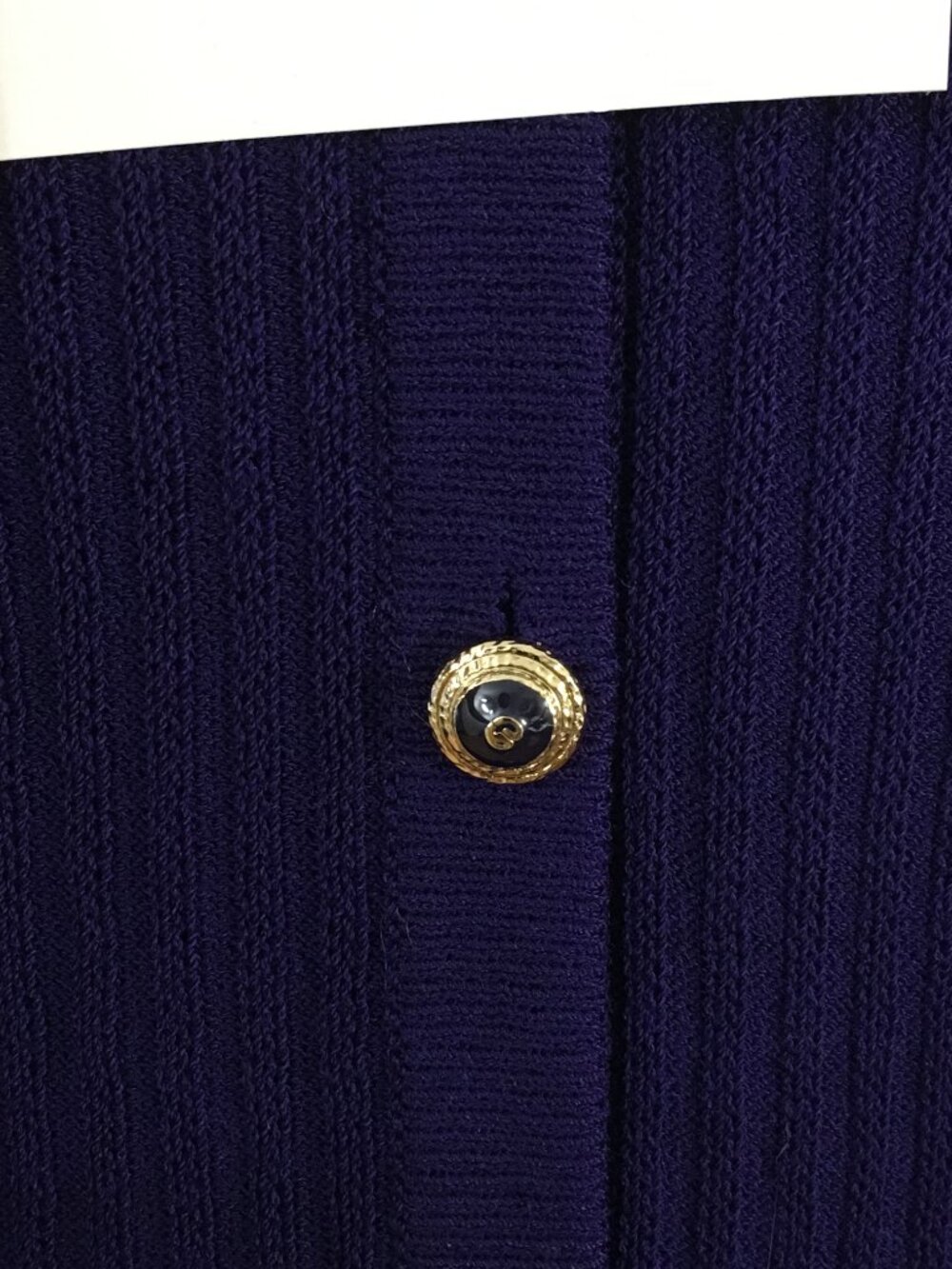 NWT NEW St John collection knit velvet purple jacket skirt suit size 14 - Picture 7 of 10